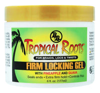 Tropical Roots Firm Locking Gel with Pineapple & Guava – 6 oz - ANNS BEAUTY SUPPLY