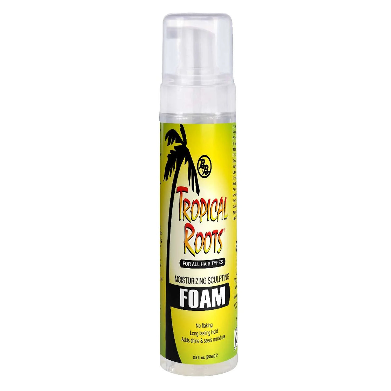 Bronner Bros Tropical Roots Moisturizing Sculpting Foam 8.5 oz - ANNS BEAUTY SUPPLY