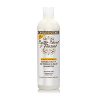Creme of Nature Butter Blend & Flaxseed Double Duty Detangle & Slip Shampoo