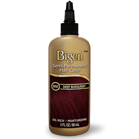 Bigen Vivid Shades Semi-Permanent Hair Color 3.0 Fl Oz BG2 Deep Burgundy