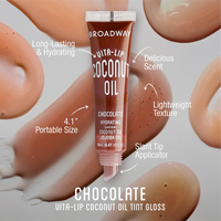 Broadway Vita-Lip Coconut Oil Tint Gloss – Chocolate