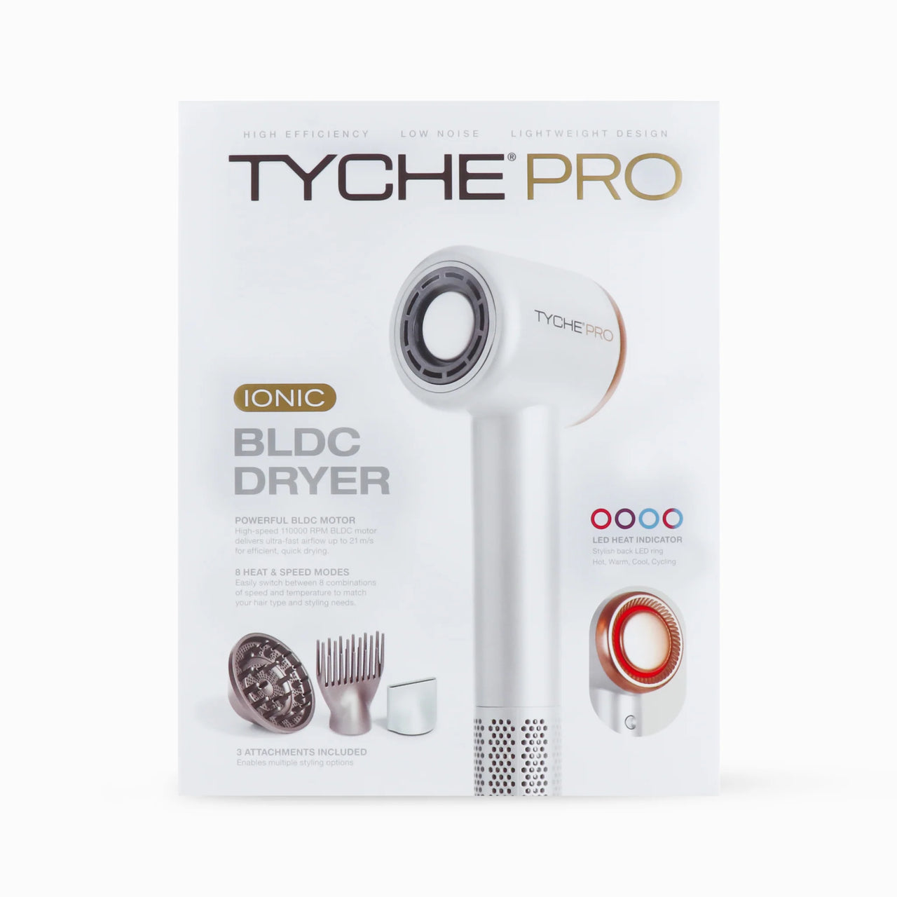Tyche Pro Ionic BLDC Dryer HDBL03W - ANNS BEAUTY SUPPLY