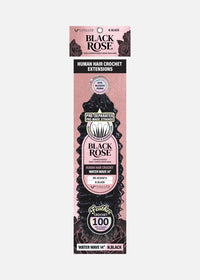 Vivica A. Fox Black Rose Feather Crochet 100% Unprocessed Virgin Remi Human Hair – Water Wave 14