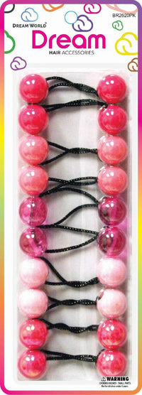 Dream World Hair Barrettes – Pink Mix (BR2620PK)