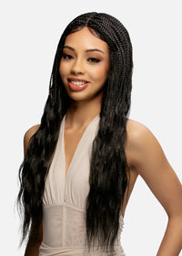 Vivica A. Fox Hand-Tied Braided Wig HD Lace Part BW-ARTE