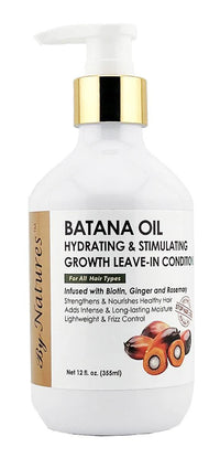 By Natures Batana Oil Hydrating & Stimulating Growth Leave-In Conditioner – 12 oz