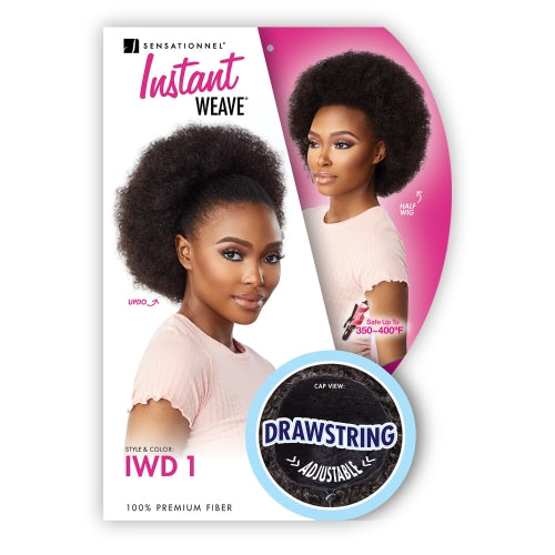 Sensationnel Instant Weave Drawstring Half Wig - IWD 1