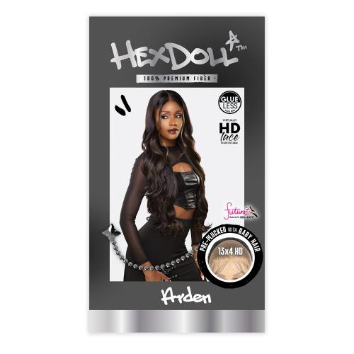 Sensationnel HexDoll 100% Premium Fiber HD Lace Front Wig – Arden