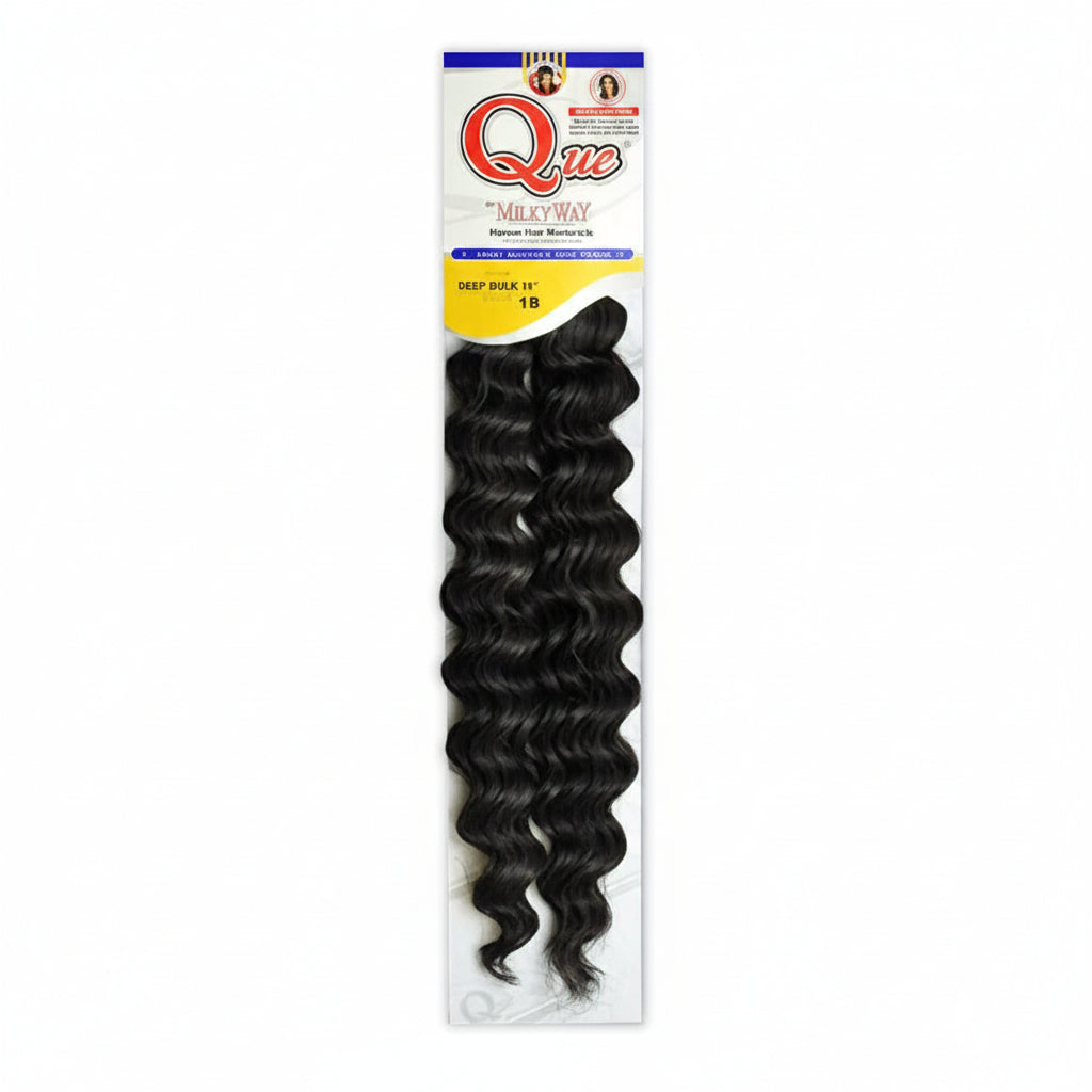 Milky Way Que Deep Bulk Human Hair Blend 14"-18" - ANNS BEAUTY SUPPLY