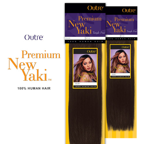 Outre Premium New Yaki 100% Human Hair - ANNS BEAUTY SUPPLY