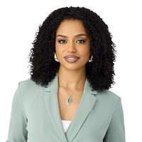 Outre EverRoot 100% Unprocessed Human Hair Half Wig – HH-Water Curls 14