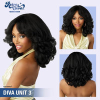 Sensationnel Retro Diva HD Lace Wig - DIVA UNIT 3