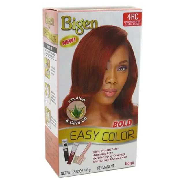 Bigen Easy Color Permanent Color Bold Kit 4RC Cinnamon Spice