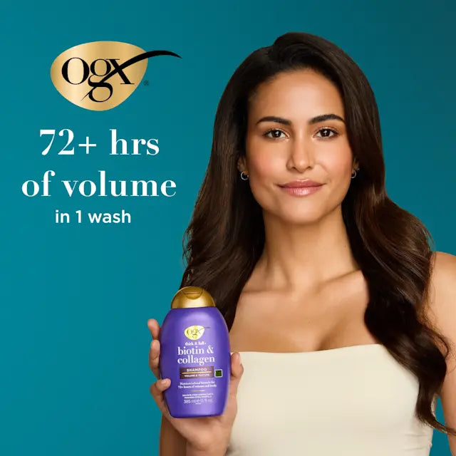 OGX Thick & Full + Biotin & Collagen Shampoo 13 Fl. Oz. (385 ml)