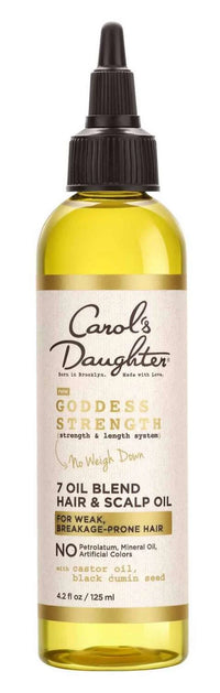 Carol’s Daughter Goddess Strength 7 Oil Blend Hair & Scalp Oil – 4.2 fl oz / 125ml - ANNS BEAUTY SUPPLY