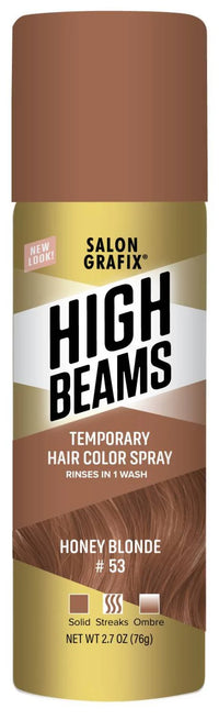 Salon Grafix High Beams Temporary Hair Color Spray Honey Blonde #53 – 2.7 oz - ANNS BEAUTY SUPPLY