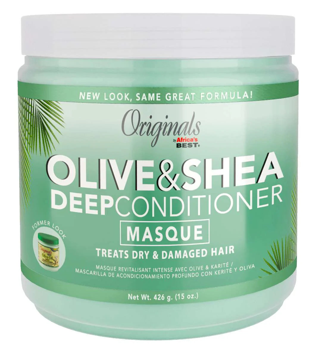 Olive and Shea Deep Conditioner Masque 15 Oz - ANNS BEAUTY SUPPLY