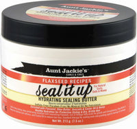 Aunt Jackie's Flaxseed Recipes Seal It Up Hydrating Sealing Butter 7.5oz - ANNS BEAUTY SUPPLY
