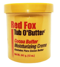 Red Fox Tub O' Butter Cocoa Butter Moisturizing Creme – 12 oz