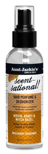 Aunt Jackie’s Scent-sational! Hair Perfume & Deodorizer – Wild Berry – 4 oz - ANNS BEAUTY SUPPLY