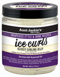 Aunt Jackie’s Ice Curls Glossy Curling Jelly – 15 oz - ANNS BEAUTY SUPPLY