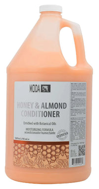 MODA Honey & Almond Conditioner with Botanical Oils – Moisturizing Formula, 128 oz