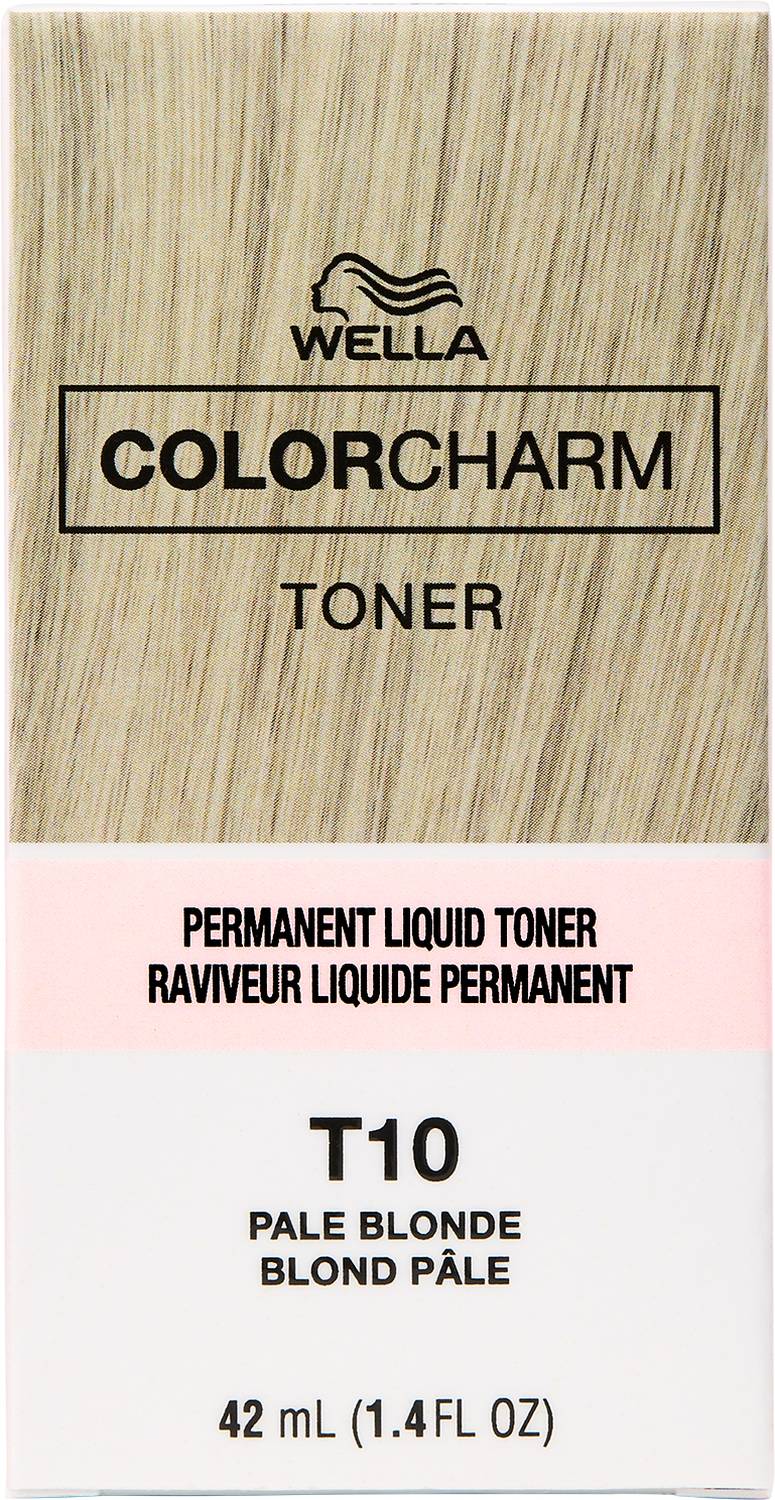 Wella Color Charm Liquid Toner T10 Pale Blonde 1.4 oz - ANNS BEAUTY SUPPLY