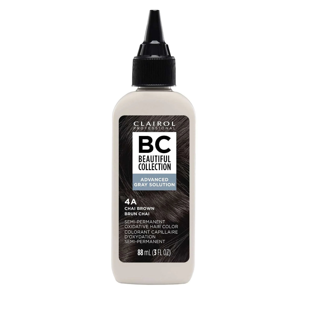 Clairol Beautiful Collection Advanced Gray Solution – 4A Chai Brown – 3 fl oz - ANNS BEAUTY SUPPLY