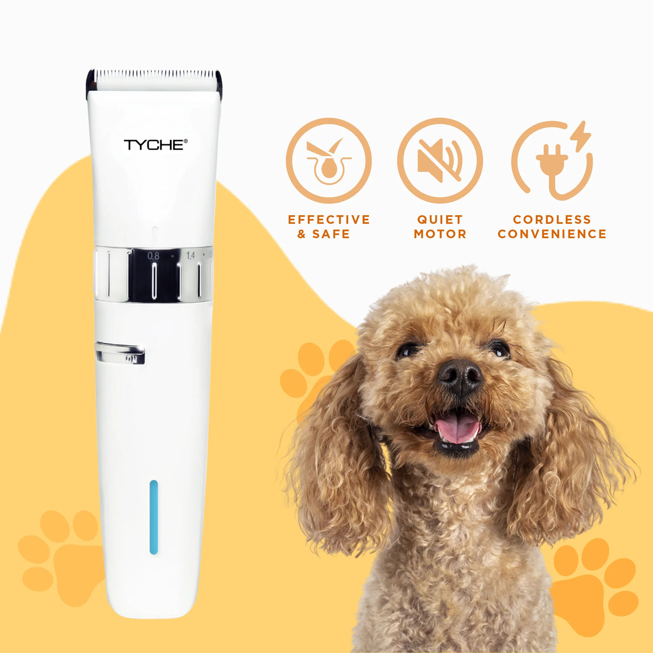 Tyché PawEase Cordless Pet Clipper - ANNS BEAUTY SUPPLY
