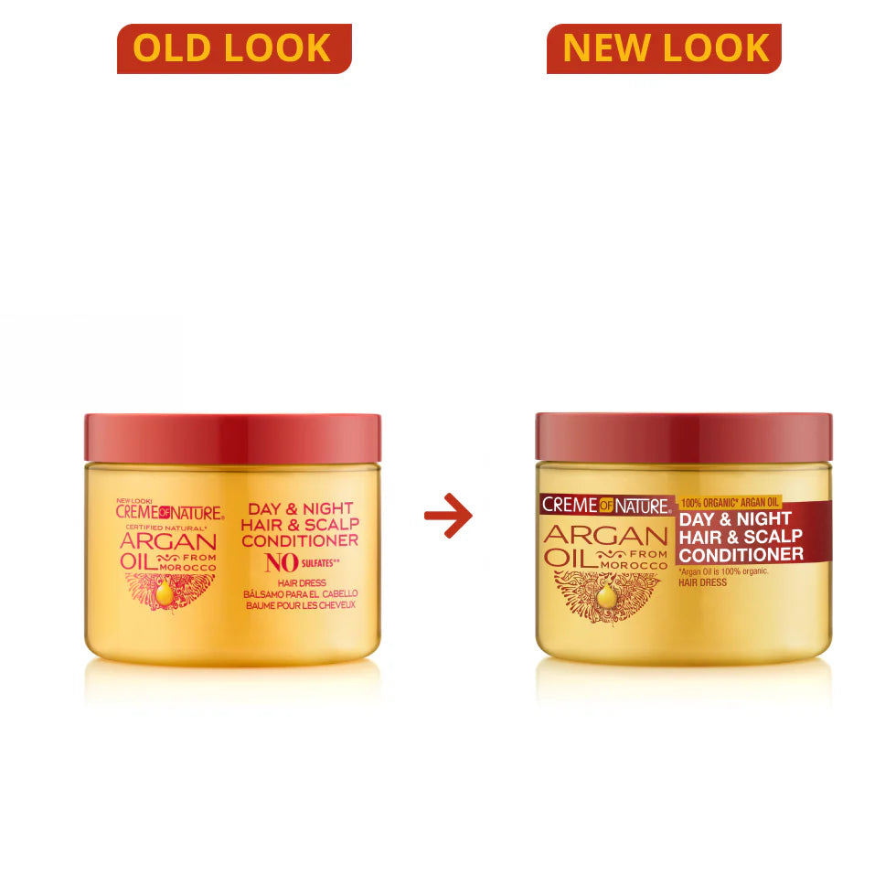 Creme of Nature Argan Oil from Morocco Day & Night Hair & Scalp Conditioner (4.7 oz / 134 g)