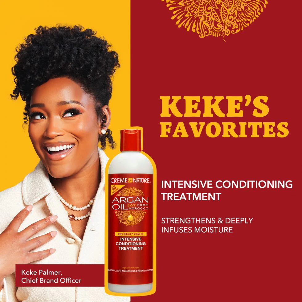 Creme of Nature Argan Oil From Morocco Intensive Conditioning Treatment 12 Fl. Oz. (354 ml)
