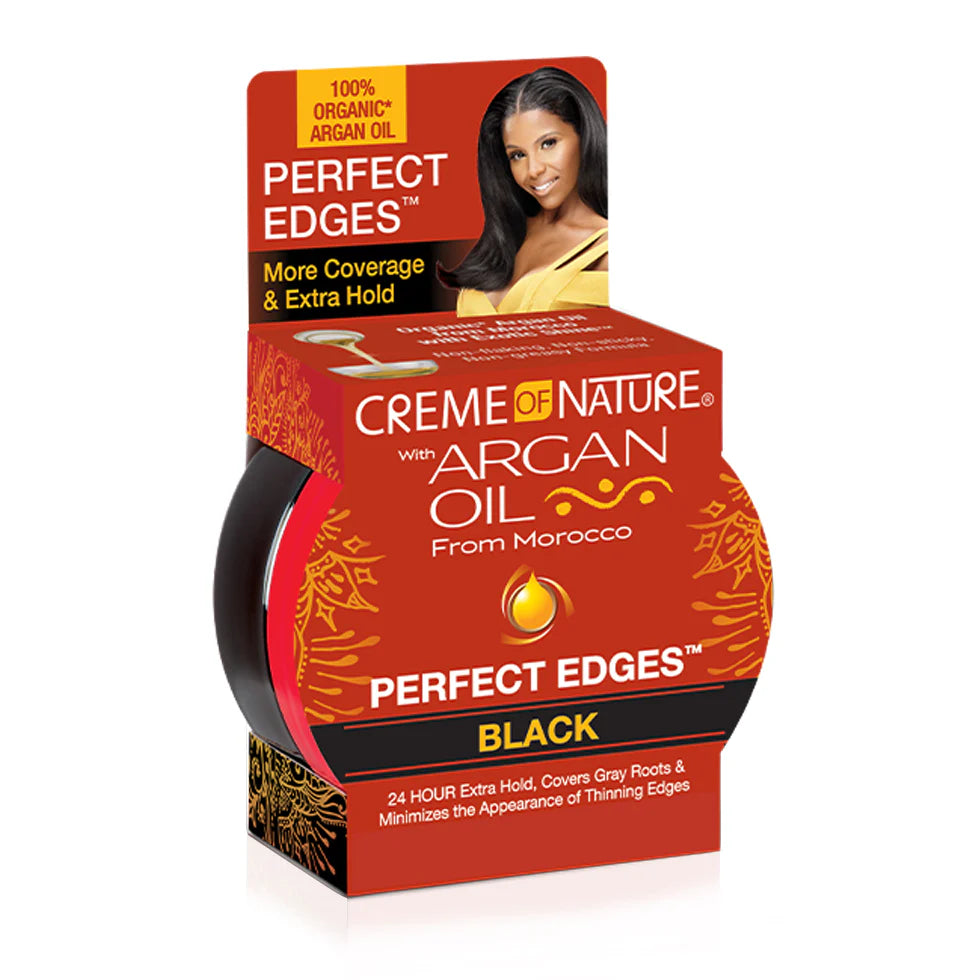 Creme of Nature with Argan Oil From Morocco Perfect Edges™ – Black 2.25 OZ