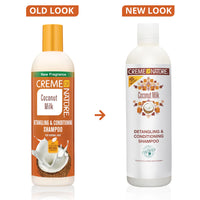 Creme of Nature Coconut Milk Detangling & Conditioning Shampoo 12 fl. oz - ANNS BEAUTY SUPPLY
