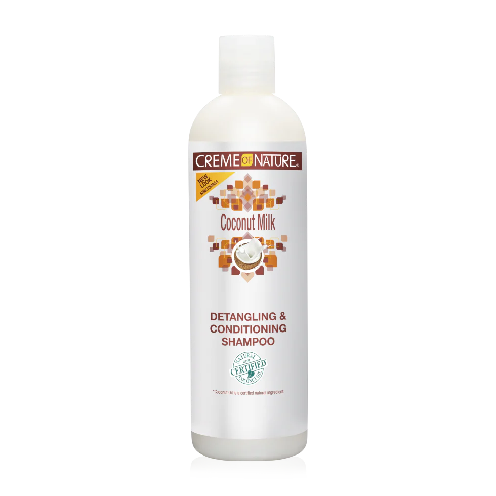 Creme of Nature Coconut Milk Detangling & Conditioning Shampoo 12 fl. oz - ANNS BEAUTY SUPPLY