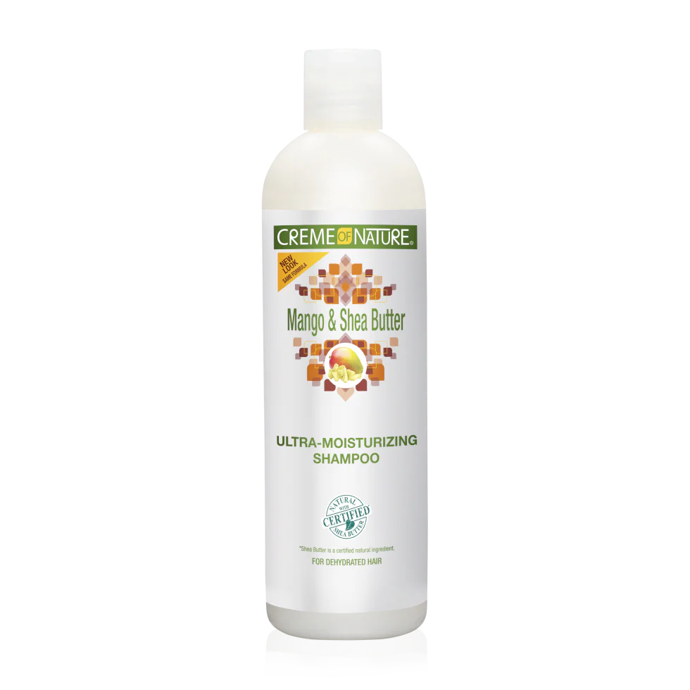 Creme of Nature Mango & Shea Butter Ultra-Moisturizing Shampoo 12 Oz