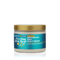 Creme of Nature Pure Honey Scalp Refresh Cooling Mint Restorative Daily Scalp Cream