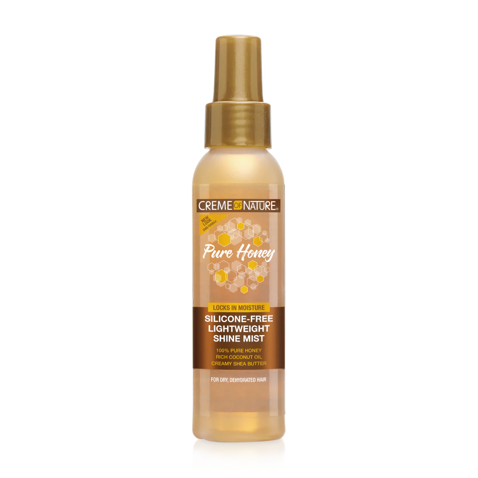 Creme of Nature Pure Honey Silicone Free Lightweight Shine Mist 4oz