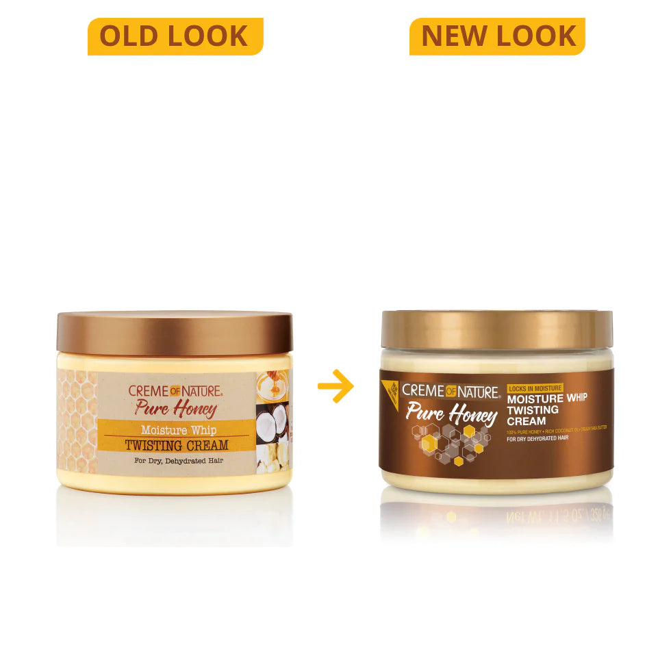 Creme of Nature Pure Honey Moisture Whip Twisting Cream 11.5 Oz. (326g)