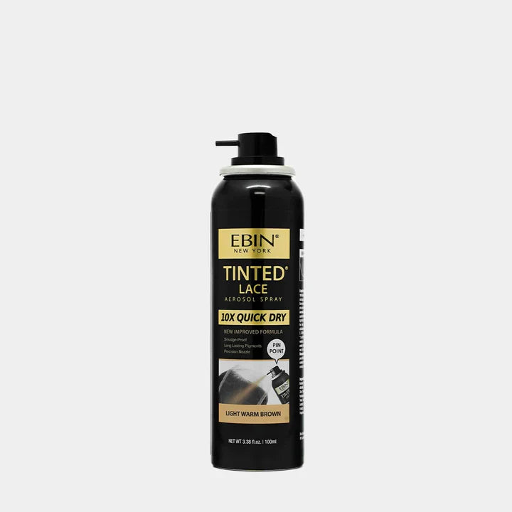 Ebin Tinted Lace Aerosol Spray 10X Quick Dry Pin Point 3.38 Oz - ANNS BEAUTY SUPPLY