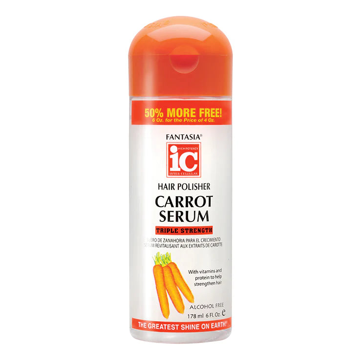 Fantasia IC Hair Polisher Carrot Serum Triple Strength 6 Fl. Oz. / 178 mL