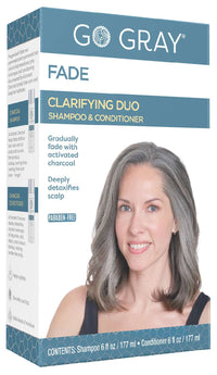 Go Gray Fade Clarifying Duo Shampoo and Conditioner 6 oz Each - ANNS BEAUTY SUPPLY