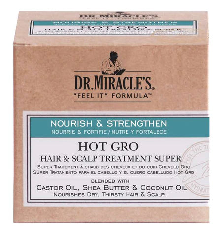 Dr. Miracle’s Hot Gro Hair & Scalp Treatment Super 4 OZ - ANNS BEAUTY SUPPLY