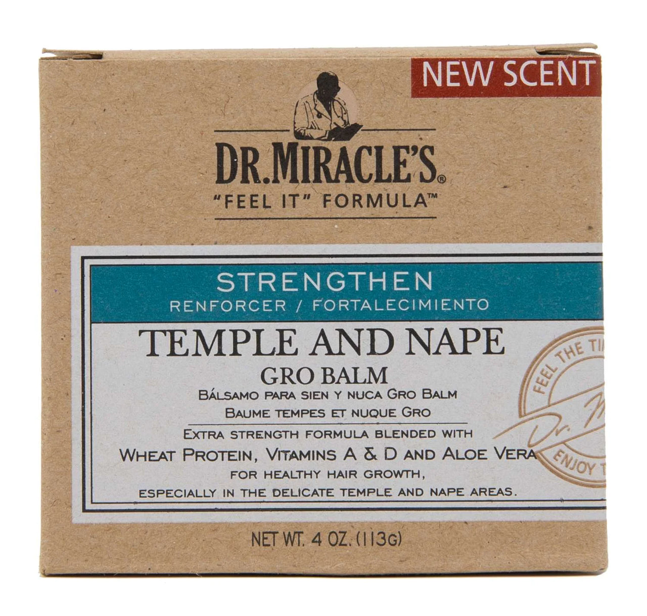 Dr. Miracle’s Temple and Nape Gro Balm – 4 oz / 113g - ANNS BEAUTY SUPPLY