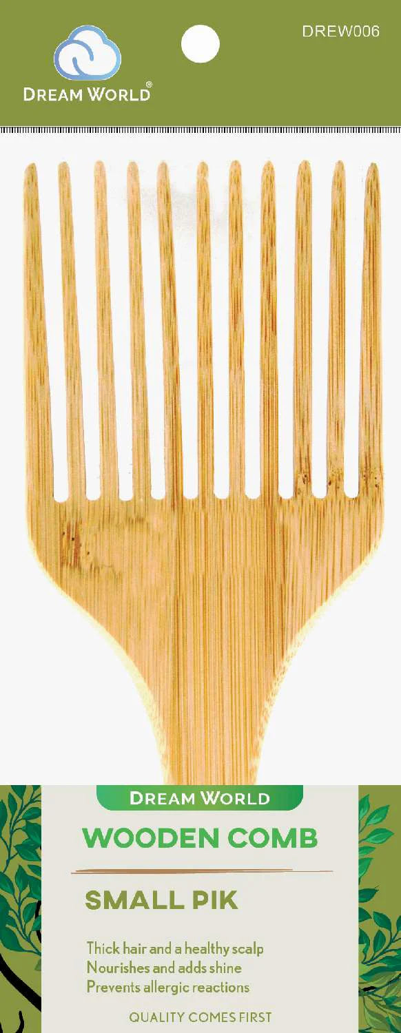 Dream World Wooden Comb – Small Pik (DREW006)