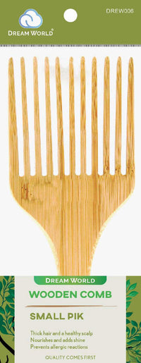 Dream World Wooden Comb – Small Pik (DREW006)