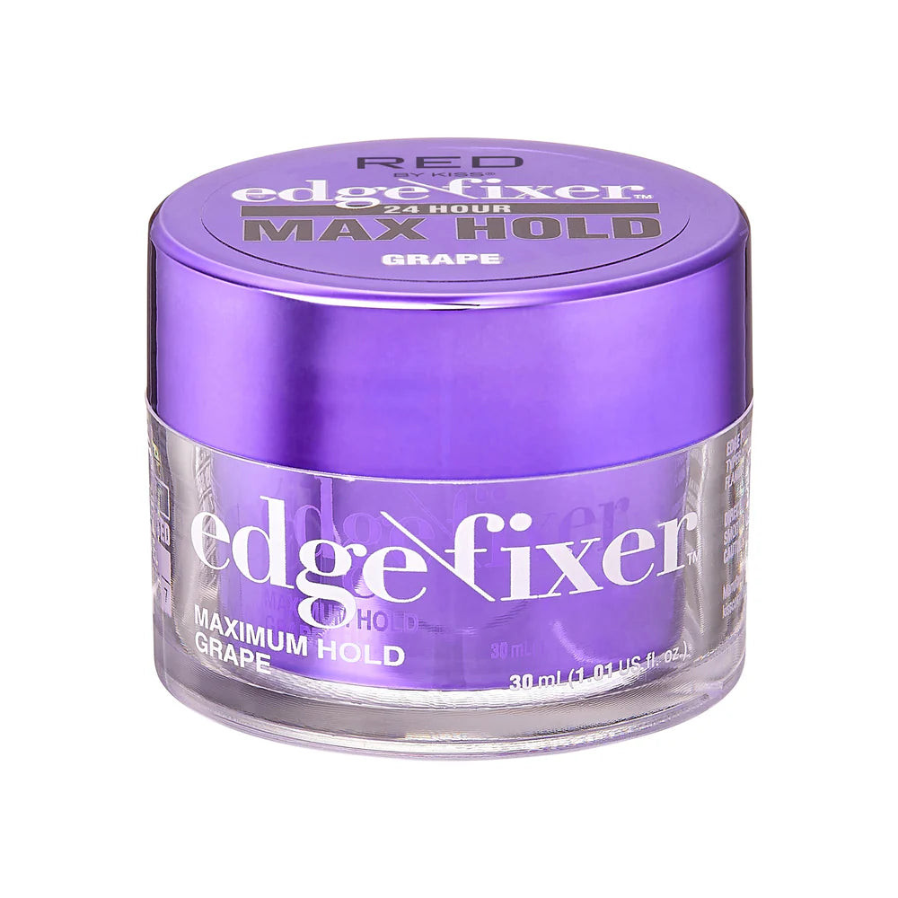 RED by Kiss Edge Fixer 24 Hour Max Hold – Grape (30 mL)