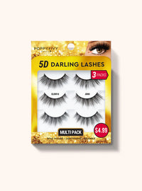 Poppy And Ivy 5D Darling Lashes Multi Pack ELDM18 Juno 3 Pack