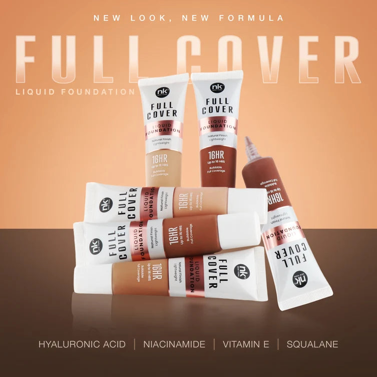 NK New York Full Cover Liquid Foundation FFFC01-14