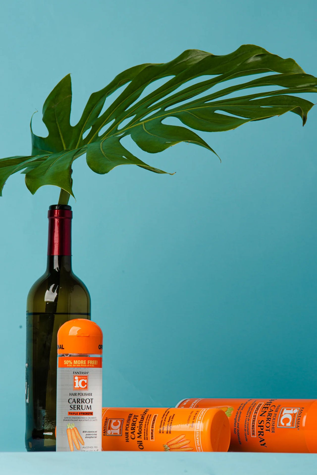 Fantasia IC Hair Polisher Carrot Serum Triple Strength 6 Fl. Oz. / 178 mL