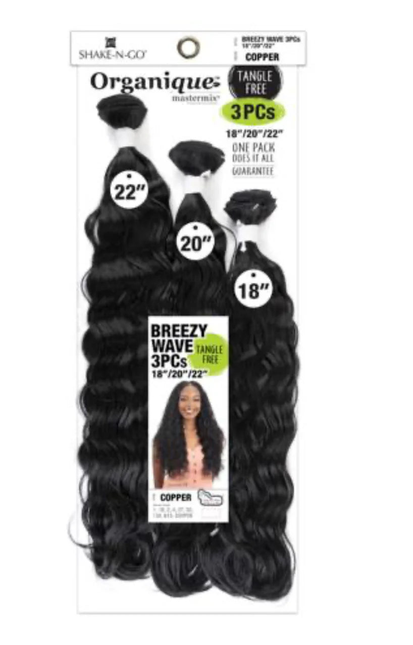 Organique BREEZY WAVE 3PCS (18"20"22") SORWXM3